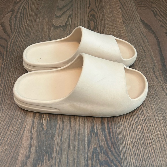 Tan Slide Sandals - Picture 4 of 5